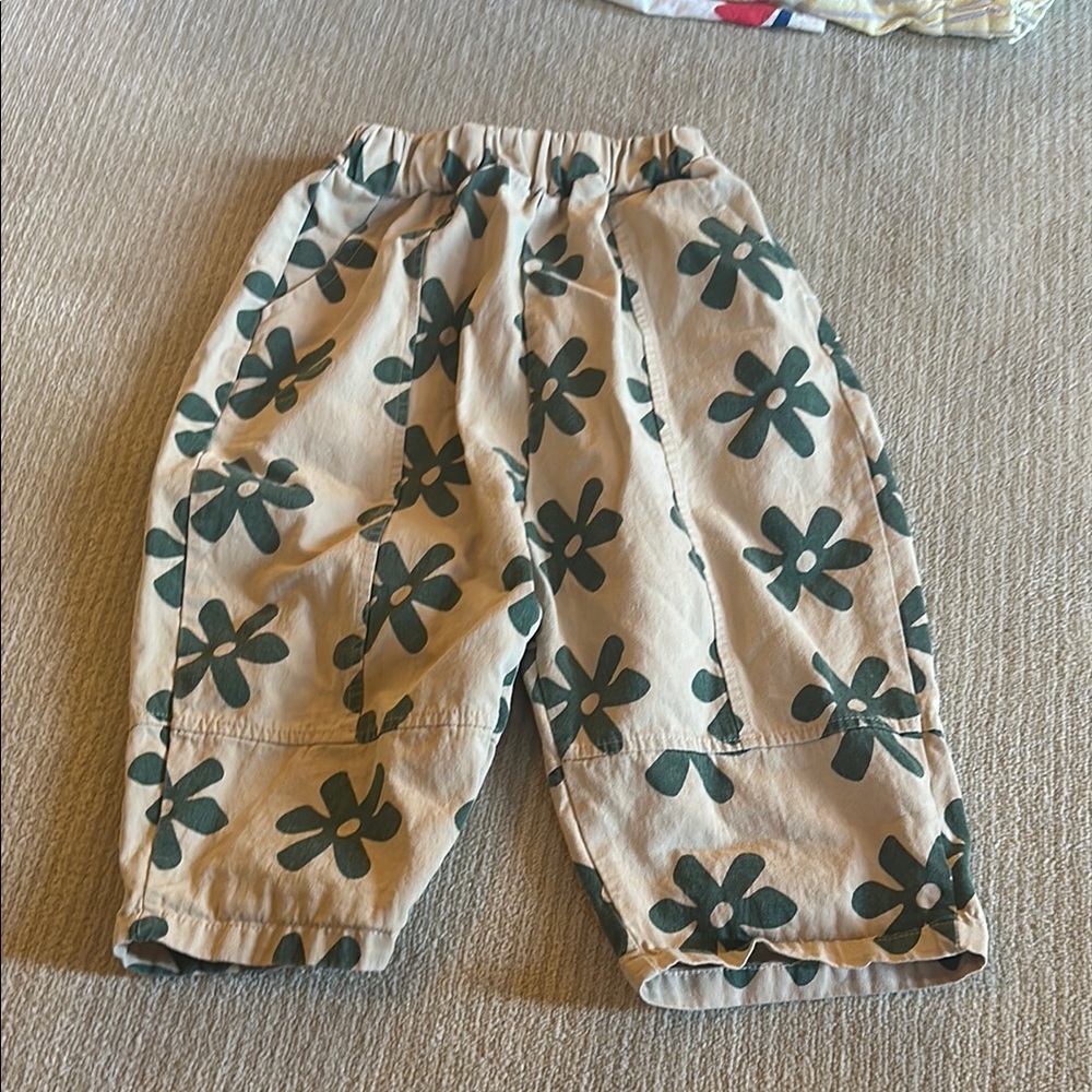 Floral Patterned Pants